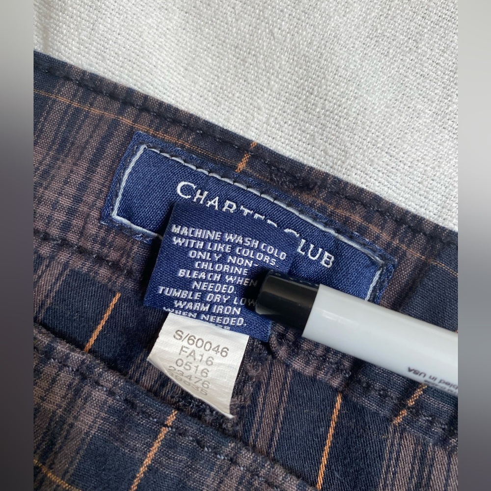 Charter Club Lexington straight pants size 14 - Picture 3 of 14
